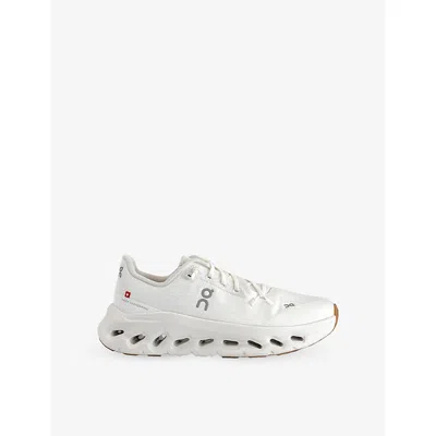 On Womens White Ivory F Cloudtilt Woven Trainers Eur 41 / 8 Uk In Multi