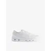 On Womens White White F Cloudze Woven Low-top Trainers