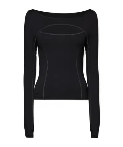 On X Fka Twigs Jersey T-shirt In Black