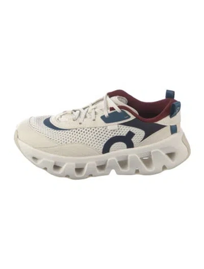 Pre-owned On X Kith Suede Sneakers In White