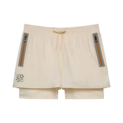 Pre-owned On X Loewe Performance Shorts 'ivory' | Cream | Women's Size Xxl