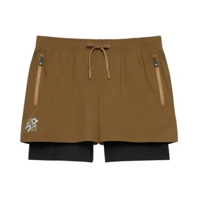 Pre-owned On X Loewe Performance Shorts 'toffee' | Brown | Women's Size S