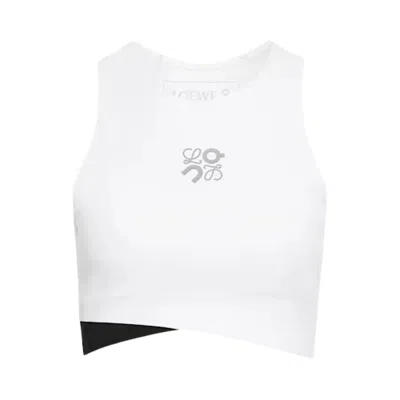 Pre-owned On X Loewe Performance Top 'white' | Women's Size Xl