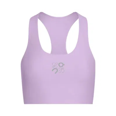 Pre-owned On X Loewe Soft Bra 'lilac' | Purple | Women's Size L