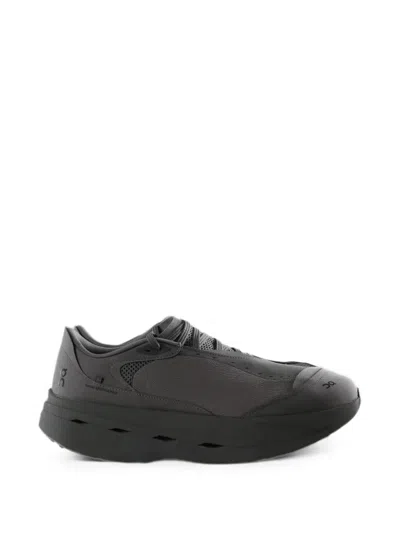 On X Paf Cloudboom Volt Logo-print Sneakers In Gray