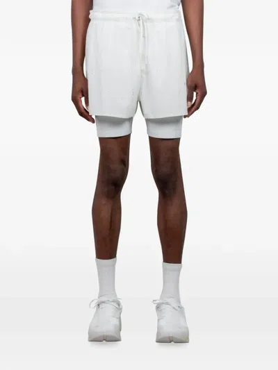 On X Paf Zero 2-in-1 Shorts In White