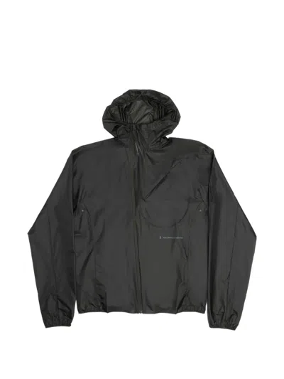 On X Paf Zero Hooded Jacket In Black