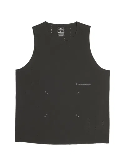On X Paf Zero Tank Top In Gray