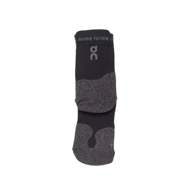 Pre-owned On X Post Archive Facti Merino Sock 'black/glacier' | Men's Size Esize