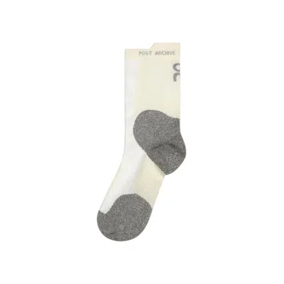 Pre-owned On X Post Archive Facti Merino Sock 'ivory/glacier' | White | Men's Size Esize