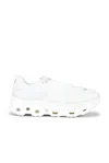 On Void Mesh Almd Toe Rubber Sole Sneakers In White