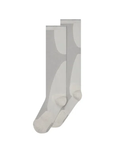 On X Post Archive Facti Run Socks In Grey