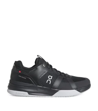 On X Roger Federer The Roger Clubhouse Pro Trainers In Black