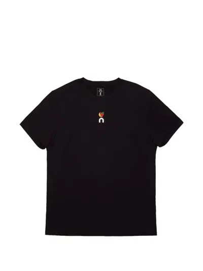 On X Sky High Farm Goods Logo-detail T-shirt In Black