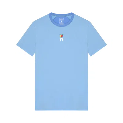 Pre-owned On X Sky High Farm Trek Tee 'gourami/ultramarine' | Blue | Men's Size M