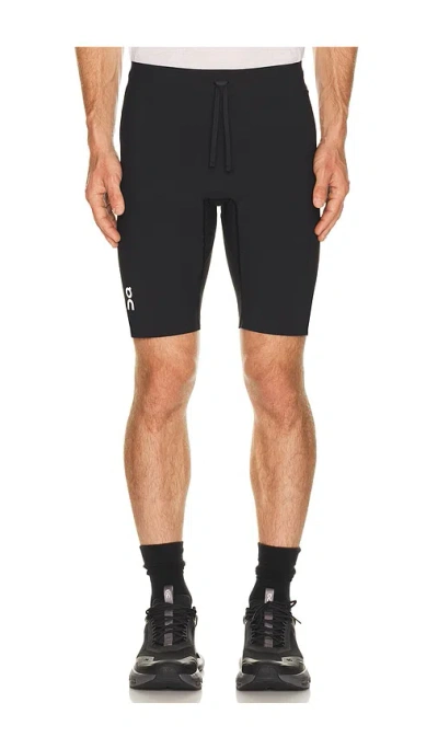 On Zero Half Tights In Black