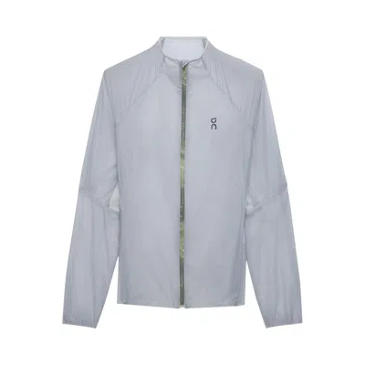 Pre-owned On Zero Jacket 'glacier' | Grey | Women's Size S