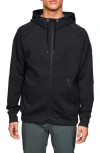 On Full Zip Hoodie In Black