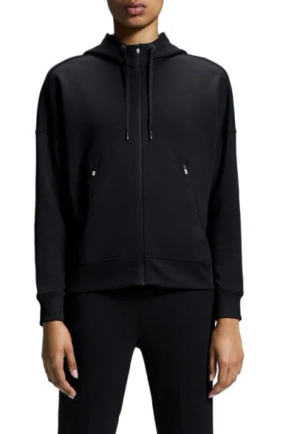 On Zip Hoodie In Black