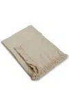 Once Milano Fringed Bath-sheet In Neutrals