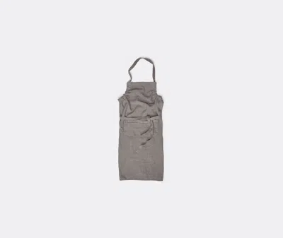 Once Milano Apron In Charcoal