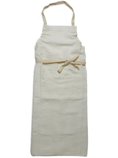 ONCE MILANO LONG LINEN APRON