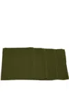 Once Milano Set Of Four Linen Napkins In Green