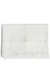 Once Milano Set Of Two Linen Placemats In Weiss