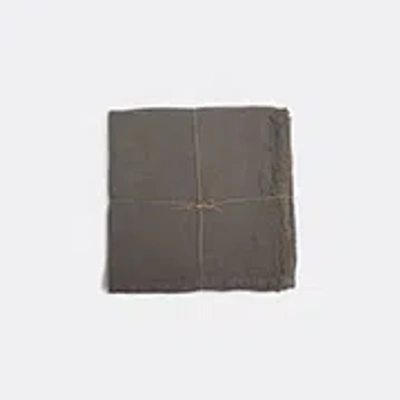 Once Milano Napkins In Charcoal
