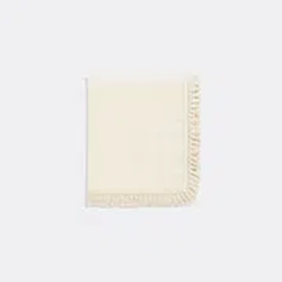 Once Milano Tablecloth With Fringes In Cream