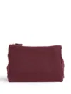 Once Milano Zip-fastening Linen Pouch In Rot