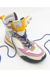 Oncept Boston High Top Sneaker In White Multi
