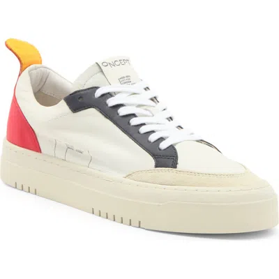 Oncept London Low Top Sneaker In White - Storm