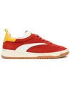Oncept Panama Suede Sneaker In Retro Red