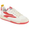 Oncept Portland Low Top Sneaker In Retro Red
