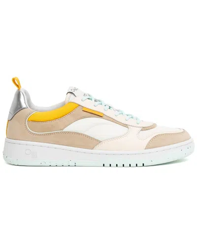 Oncept Porto Leather & Suede Sneaker In Beige