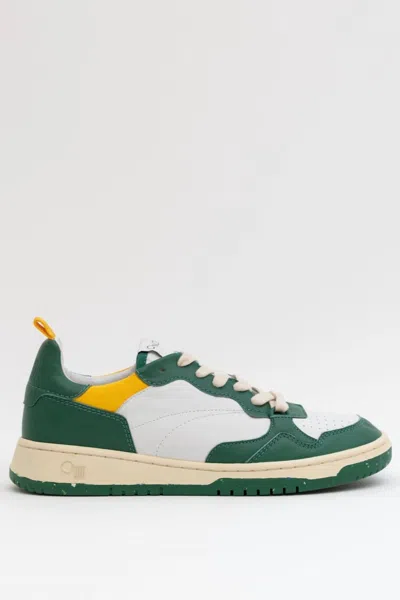 Oncept Retro Courtside Sneaker In Green Fields In Multi