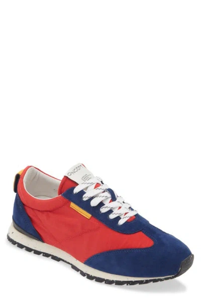 Oncept Tokyo Sneaker In Navy - Red