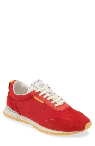 Oncept Tokyo Sneaker In Retro Red