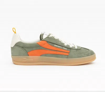 Oncept Women's Fez Sneakers In Dark Olive In Green