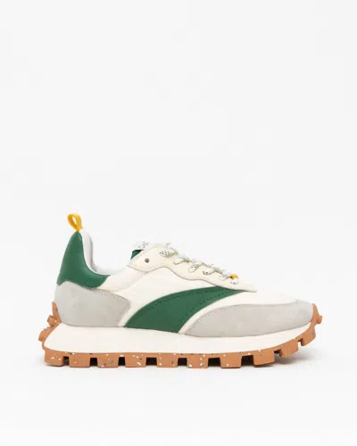 Oncept Women's Osaka Elite Trainer Shoes In Ivory - Green In Multi
