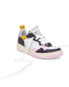 Oncept Women's Phoenix Court Lace Up Low Top Sneakers In Black