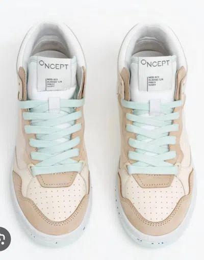 Oncept Women's Playoff Philly Sneaker In Ivory In Green