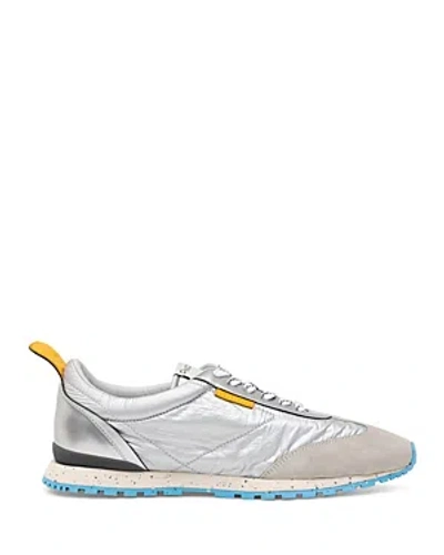 Oncept Women's Tokyo Retro Low Top Running Sneakers In Silver Flash