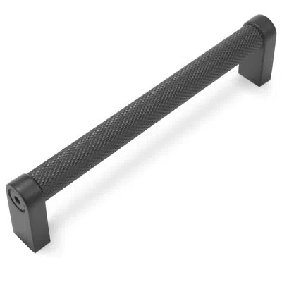 One 10 Pack 5 Inch Matte Black Kitchen Cabinet Handles Knurled Cabinet Pulls Black Drawer Pulls Kitchen 