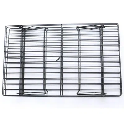 One 2 Pack 3-tier Stackable Cooling Rack, Non-stick Wire Cake Rack For Pies, Cookies, Pastries In Silver