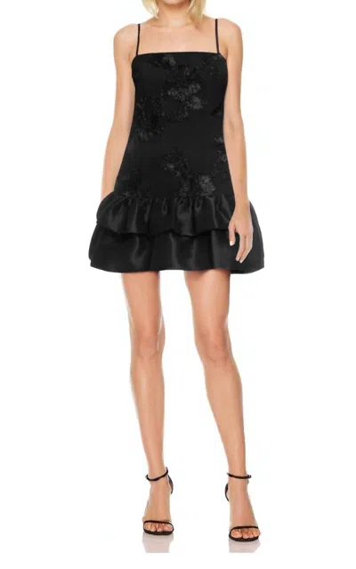 One 33 Social Bridget Mini Dress In Black