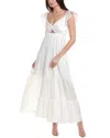 ONE 33 SOCIAL ONE33SOCIAL PLEATED GOWN