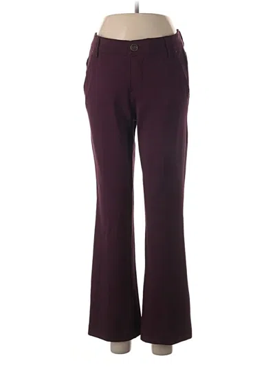 Pre-owned One 5 One Casual Pants In Burgundy