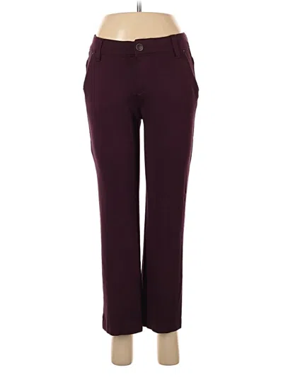 Pre-owned One 5 One Casual Pants In Burgundy